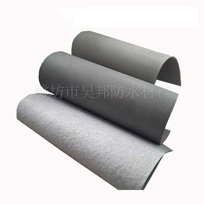 China Durable White Pvc Sheet Waterproof Membrane For Exposed Single Layer Light Steel Roof 20m Length