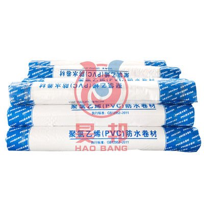 China 20m Waterproof Pvc Vinyl Membrane Roofing White For Waterproofing Performance And Protection
