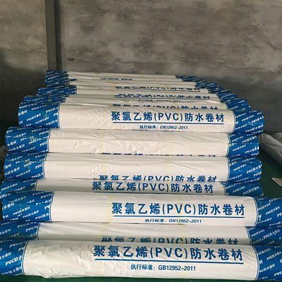 China Durable Reinforced Pvc Roof Deck Membrane 20m Length Long Lasting Pvc Roofing Membrane