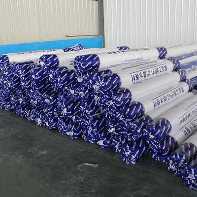 China High Reflectivity PVC Waterproof Membrane Weldable Single Layer Roof System
