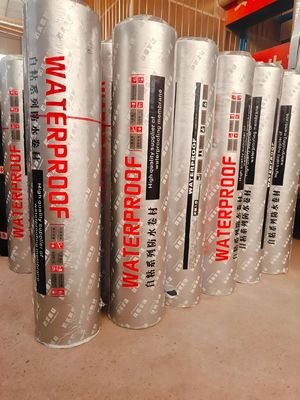 China 1.5mm  Self Adhesive Bitumen Waterproof Membrane High Adhesion ≥250% Elongation At Break