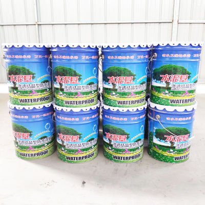 China White Excellent Crystalline Waterproofing Coating Grey Ability 28 Days Curing Time