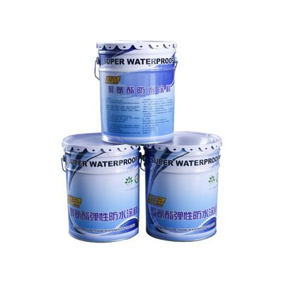 China High Flexibility Industrial Polyurethane Waterproofing Coating Weather Resistance