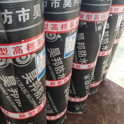 China 7.5/10m Length Width Elongation Rate Sbs Modified Bitumen Roofing For Construction Projects