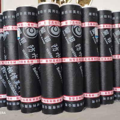 China 0.3 MPa Modified Bitumen Roofing Membrane Heat Resist 90°C Low Temp Flex -18°C