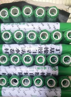China Flexible Butyl Rubber Membrane Self Adhesive Property For Versatile Waterproofing