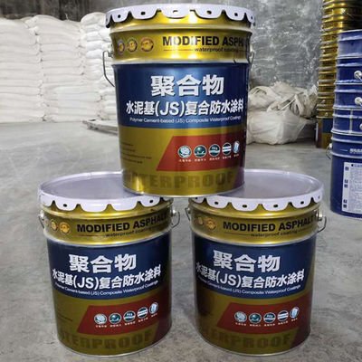 China Adhesion Strength ≥1.5 MPa Bituminous Waterproofing Coating 50kg/set