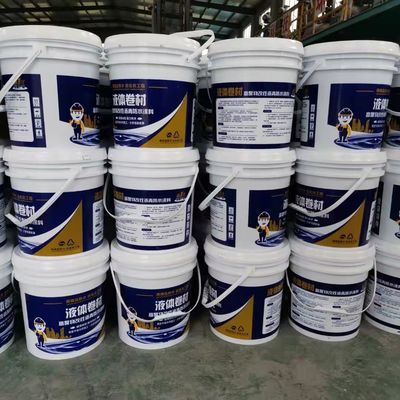 Strong Adhesion Liquid Applied Waterproofing Membrane Polymer High Elasticity High Elongation