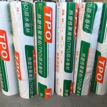 Weldable Tpo Thermoplastic Polyolefin Membrane For Waterproofing Of Planting Roofs