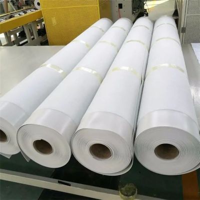 Fiber Reinforced 1.5mm White Tpo Membrane Roofing Easy To Construct And Maintain