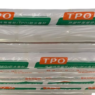 Thermoplastic Polyolefin TPO Waterproof Membrane Green And Environmentally Friendly