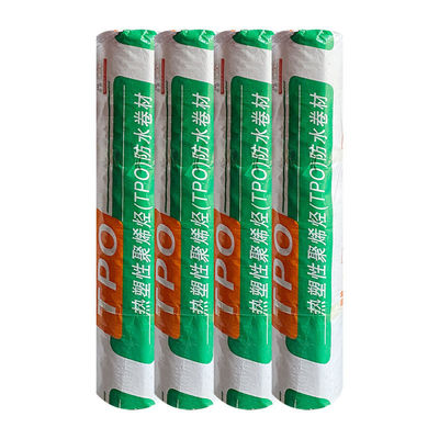 Hot Air Welding Tpo Membrane Fleece Backed High Solar Reflectivity Roofing Membrane