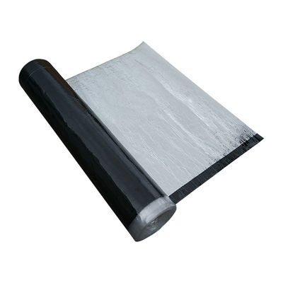 Waterproof Self Adhesive Bitumen Sheet 800000㎡ Cap 1m W, 1.5mm T Asphalt Waterproof Membrane