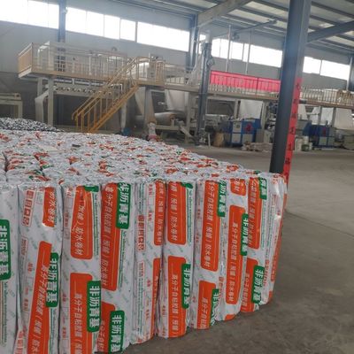 White Waterproof Hdpe Impermeable Membrane Watertight No Pressure Drop Test
