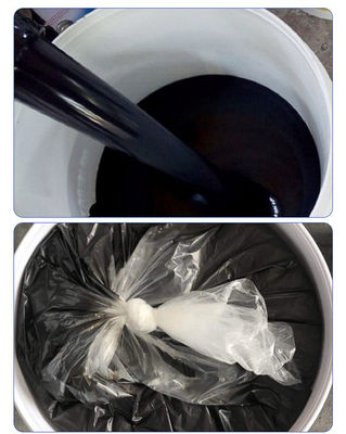 Iron Red Polyurethane Waterproofing Coating 1.8kg/M² Coverage High Tensile 25kg/barrel