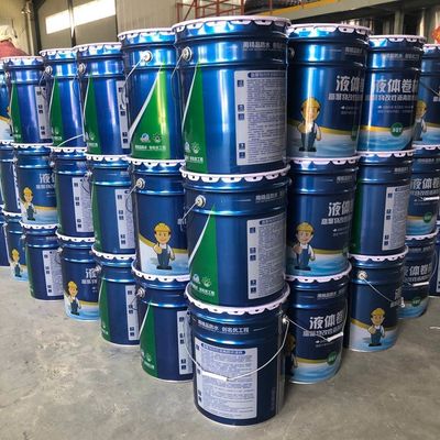 Excellent Adhesion Exterior Liquid Waterproofing Membrane Good UV Resist Brush