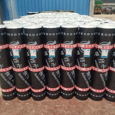 Elastic SBS Modified Bitumen 10m Roll  Roof Waterproofing Damp Proof Membrane