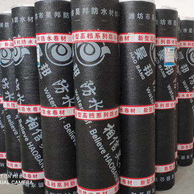 Low Temp Flexibility At - 18°C  Modified Bituminous Membrane Roofing Glass Fiber Felt Base 30 Min Retention Time