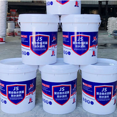 Industrial Acrylic Modified Cementitious Waterproofing JS Waterproof Coating With Strong Adhesion Chemical Resistance