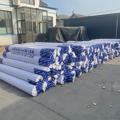 1.5mm Thickness Pvc Sheet Membrane For Waterproofing Exposed Single Layer Light Steel Roofing Solution