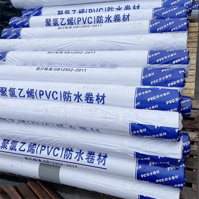 Industrial And Civil Buildings 1.5mm Pvc Roofing Membrane 2m Width