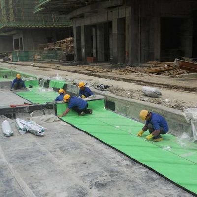 White / Gray Full Bonding Self Adhered Waterproofing Membrane With High Adhesion