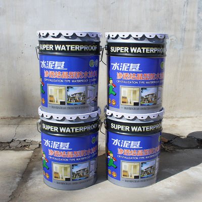 Self Healing Technology Crystalline Waterproofing Coating 20kg/Bucket For Brushing Roller Coating