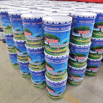 Low VOC White Cement Crystalline Waterproofing Coating for Long Lasting Protection