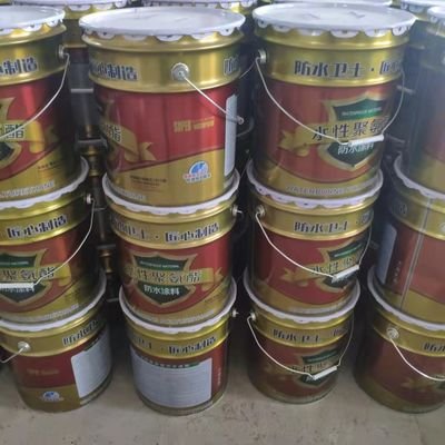 QUV 500h Aging Yellowing Resistance Pu Waterproofing Coating Full Dry ≤20h