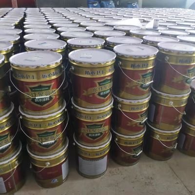 Water Tightness Watertight 0.3Mpa Industrial Pu Waterproofing Coating Durable And Powdering Free For 10 Period