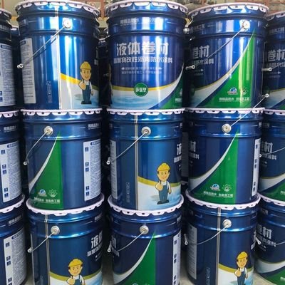 Emulsified Asphalt Water Based Polymers Fluid Applied Roofing Membrane 2 Mm Crack Bridging Ability
