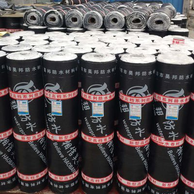 0.3 MPa Modified Bitumen Roofing Membrane Heat Resist 90°C Low Temp Flex -18°C