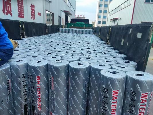 Low Temp Flexibility At - 18°C  Modified Bituminous Membrane Roofing Glass Fiber Felt Base 30 Min Retention Time