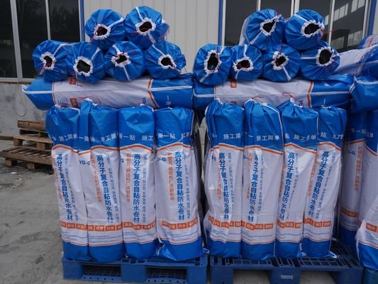 Color Steel Roofs Protect Self Sticking Roll Roofing UV Protection 1.2mm
