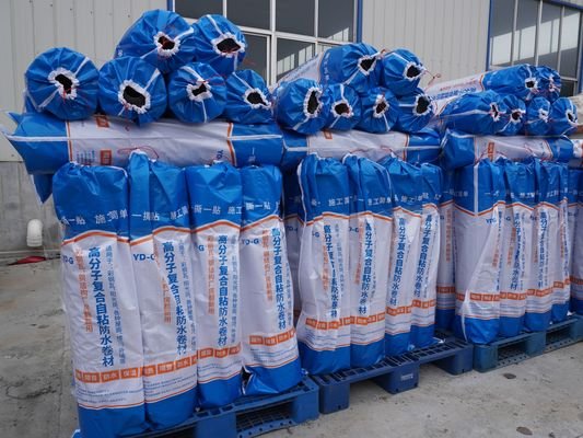 Excellent Flexibility Self Adhesive Roofing Waterproof Membrane Polyester Durability