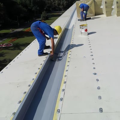 Ingle Ply PVC Waterproof Membrane 36 Mil Pvc Roofing Membrane Roll Felt 12m/roll and Long-Lasting Roofing Solution Direct Sale