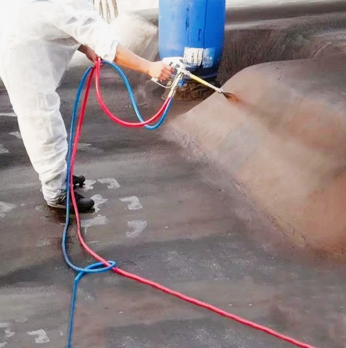 20kg/barrel gray - black 1mm thick  1.5kg/㎡ high tensile strength, for building basements 