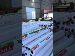 Membrana impermeable TPO de alta durabilidad fácil de construir para techos de acero