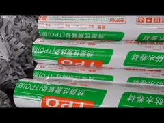 Fijación mecánica 1,2 mm TPO membrana impermeable para el techo