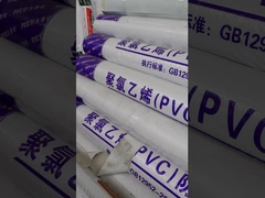 Durabilidad de la lámina de PVC blanco impermeable membrana para la exposición de una sola capa de acero ligero Techo de 20m de longitud