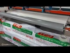 Membrana impermeable de poliolefina TPO termoplástica verde y respetuosa con el medio ambiente